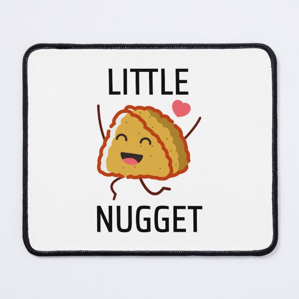Item preview, Little Chicken Nugget Fast Food Funny Saying designed and sold by TastefulTees.