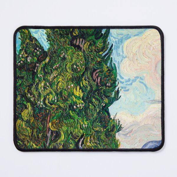 Item preview, Vincent Van Gogh - Cypresses (1889) designed and sold by amrmab.