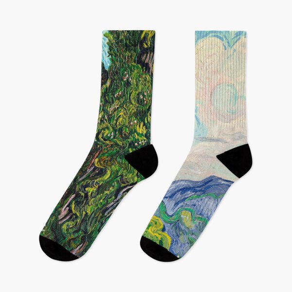 Item preview, Vincent Van Gogh - Cypresses (1889)  designed and sold by amrmab.