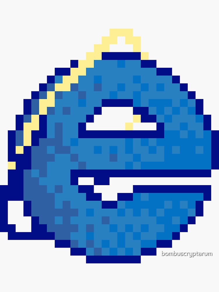 Pegatina «Internet Explorer (Pixel)» de bombuscryptarum | Redbubble