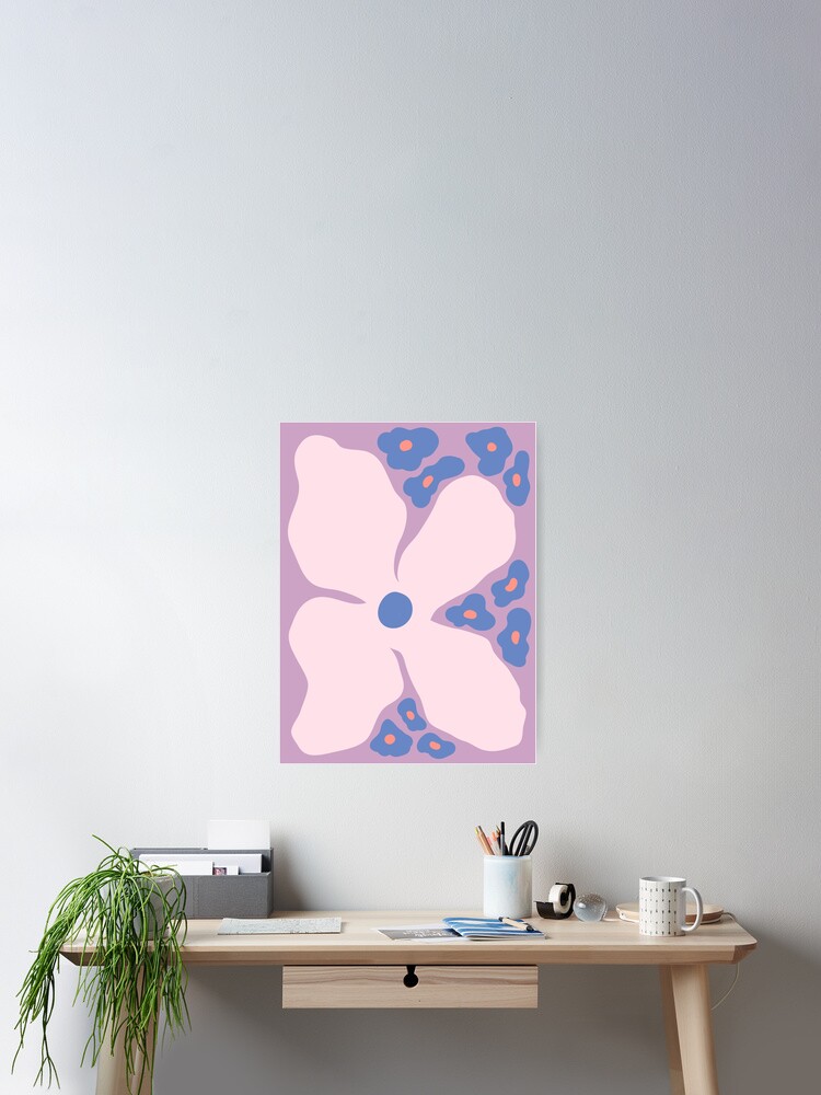 Groovy abstract flowers, Y2K room decor, Purple print, Indie decor, Flower  market, Danish pastel Poster for Sale by KristinityArt, Y2k Room Decor