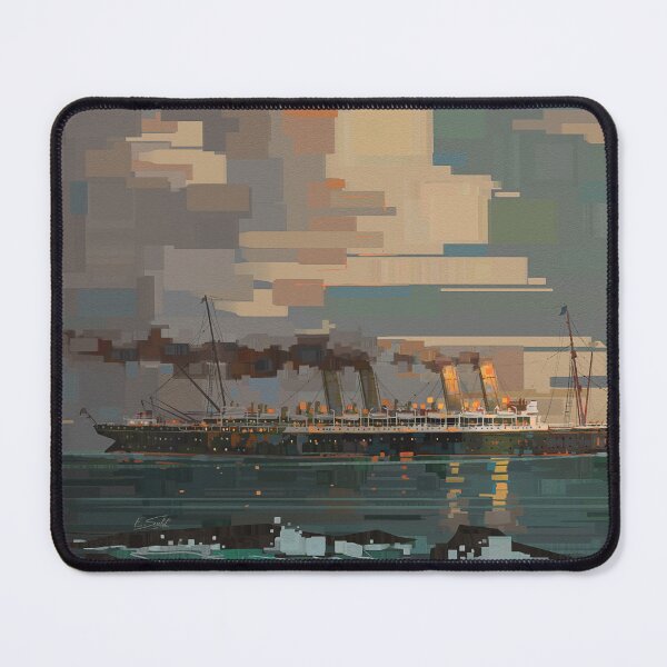 Item preview, Kaiser Wilhelm der Grosse at sea - Maritime painting by Eliott Sontot designed and sold by Eliott Sontot.