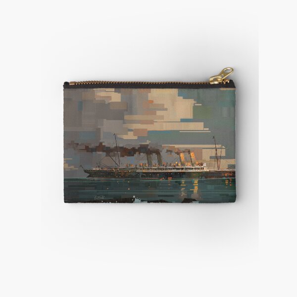 Item preview, Kaiser Wilhelm der Grosse at sea - Maritime painting by Eliott Sontot designed and sold by Eliott Sontot.