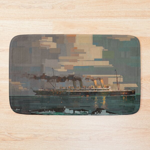 Item preview, Kaiser Wilhelm der Grosse at sea - Maritime painting by Eliott Sontot designed and sold by Eliott Sontot.