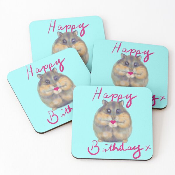 Item preview, Hamster Birthday  designed and sold by PeckoBird.