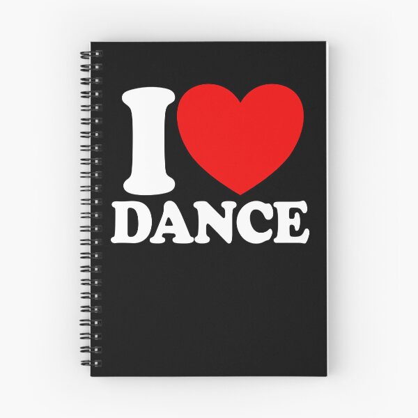 Item preview, I Love Dance Red Heart Dance Lover Ballerina I Love Dance Gear designed and sold by DynamicDesign.