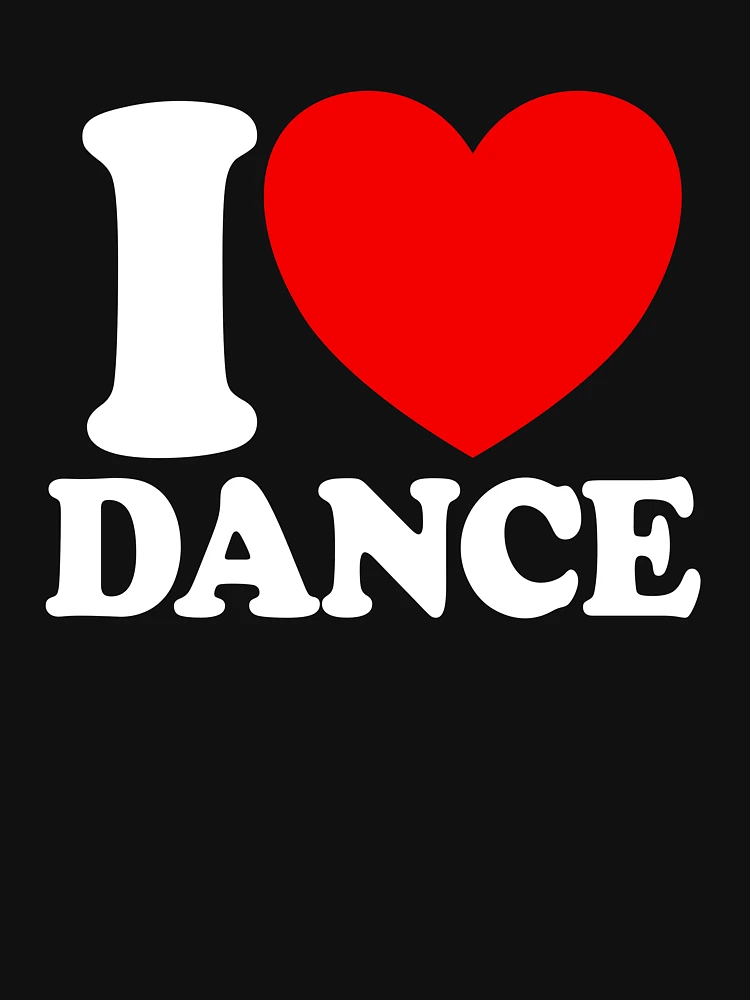 Thumbnail 6 von 6, Premium Oversized Pullover, I Love Dance Red Heart Dance Lover Ballerina I Love Dance Gear designt und verkauft von DynamicDesign.