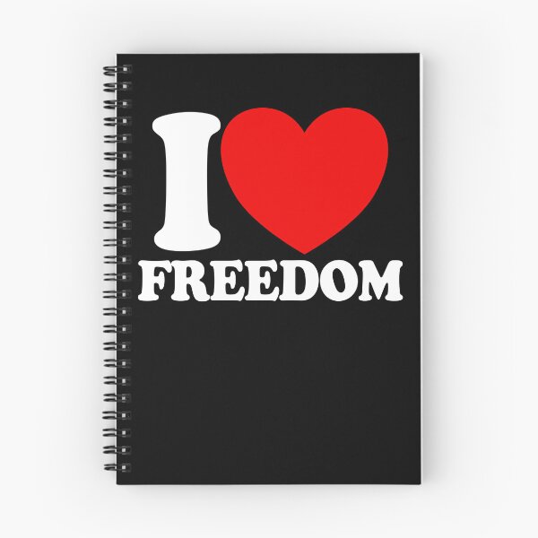 Item preview, I Love Freedom Red Heart America Constitution I Love Freedom Gear designed and sold by DynamicDesign.