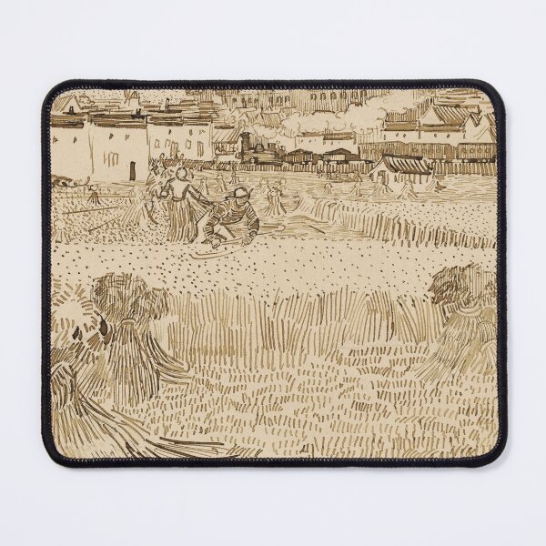 Item preview, Vincent Van Gogh - Arles, View from the Wheatfields (1888) designed and sold by amrmab.