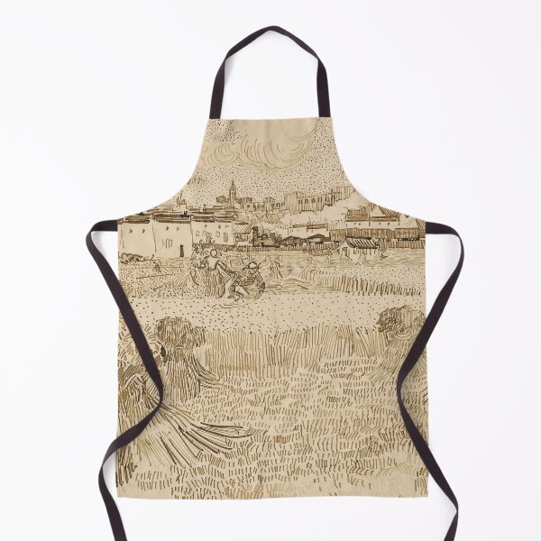 Item preview, Vincent Van Gogh - Arles, View from the Wheatfields (1888) designed and sold by amrmab.