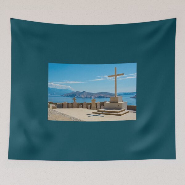Item preview, Graves Overlooking Baska Bay  designed and sold by jojobob.