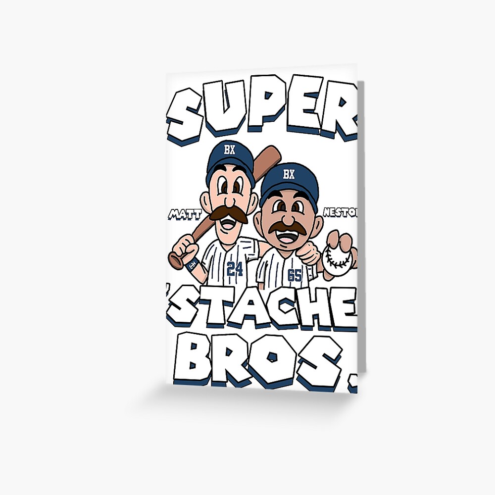 Nestor Cortes and Matt Carpenter - Super 'Stache Bros T-Shirt