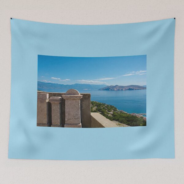 Item preview, Graves Overlooking Baska Bay designed and sold by jojobob.
