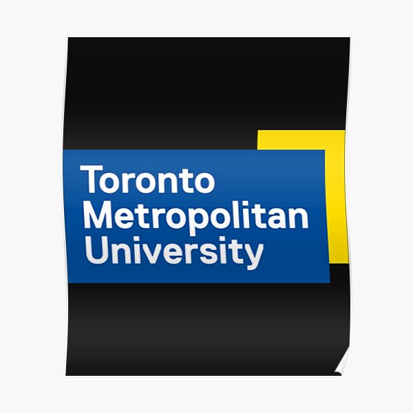 "Toronto Metropolitan University (formerly Ryerson University) logo ...