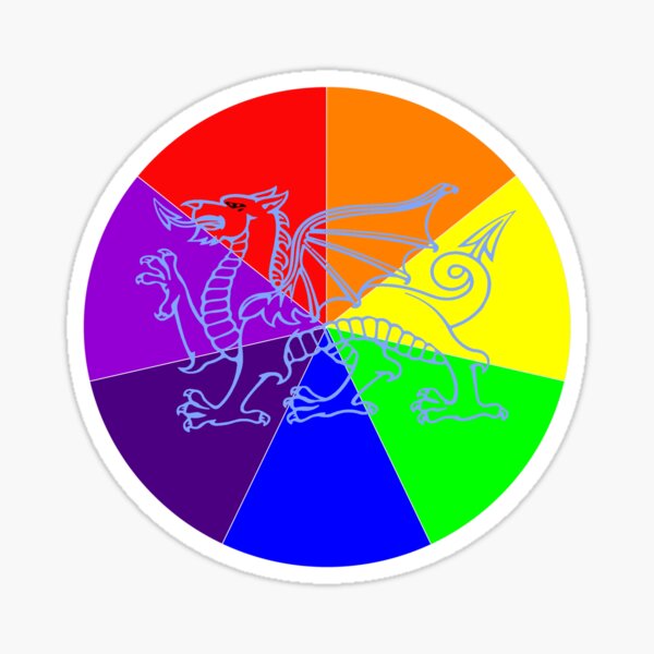 Item preview, Wales' Pride Dragon designed and sold by Wildwales.