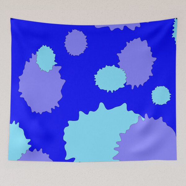 Item preview, Wobbly Bubbles, Blue designed and sold by SariePhotograph.