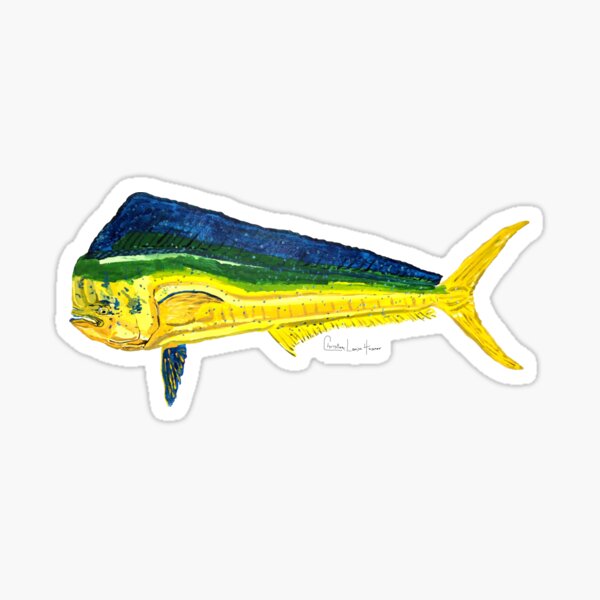 Mahi Mahi Sticker