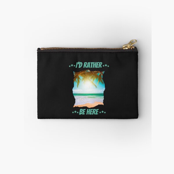 Item preview, I'd rather Be Here at the Beach. Funny, Witty Sarcasm.  designed and sold by GEM STYLE.