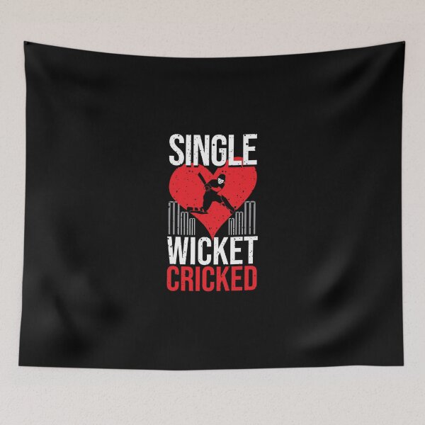 Item preview, Single Wicket Cricket Player Sports Team Sport Classic T-Shirt designed and sold by krnnvrstacy.