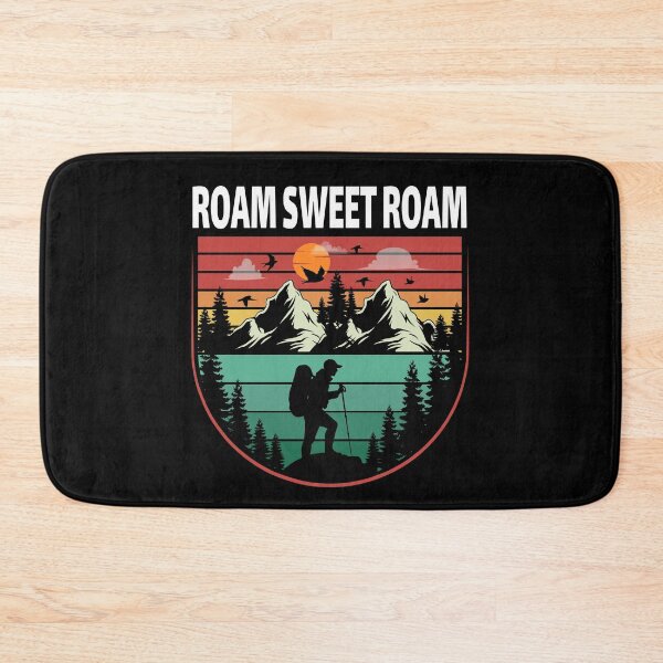 Item preview, Roam Sweet Roam Retro Sunset designed and sold by ZiesMerch.