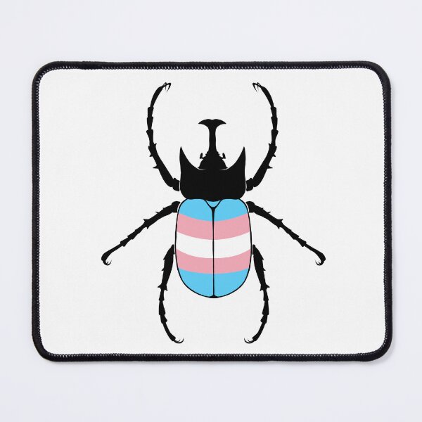 Item preview, Transgender Beetle Print designed and sold by Eboncreator.