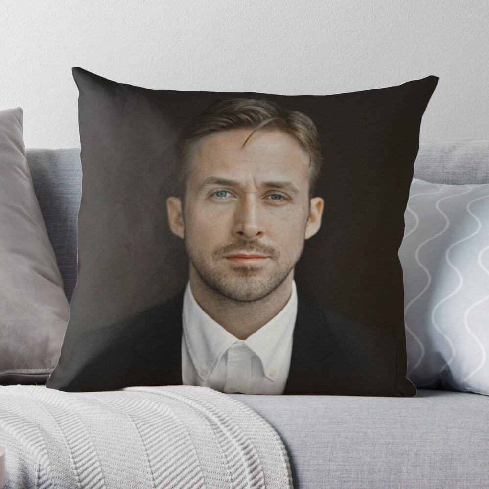 Ryan Gosling Face Throw Pillow II Throw Pillow for Sale by Shappie112