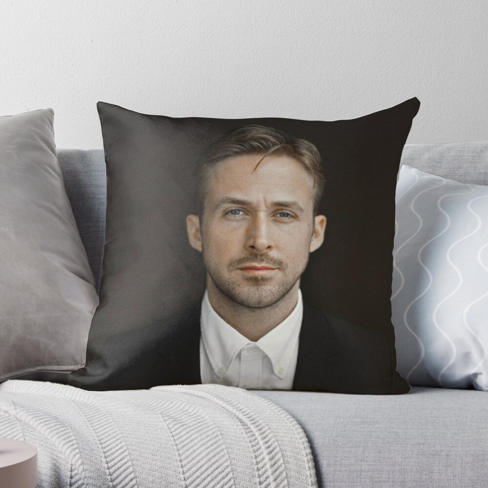 Ryan Gosling Face Throw Pillow II Throw Pillow for Sale by Shappie112