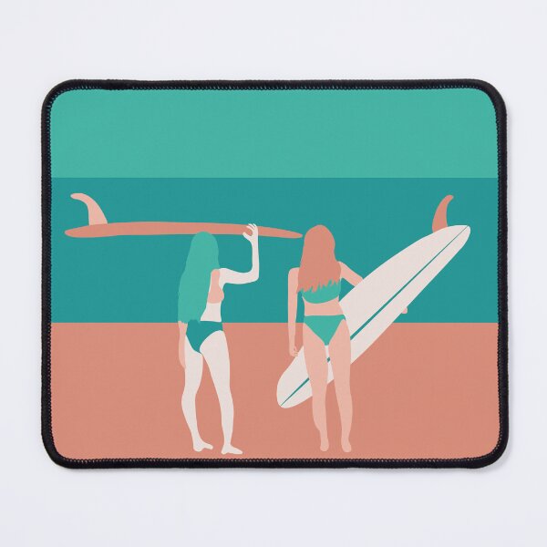 Item preview, SURF POSTER - SURF WOMANS - SURF WOMAN - SURFING LIFE - BEACH LIFE  designed and sold by Tropical Blood.