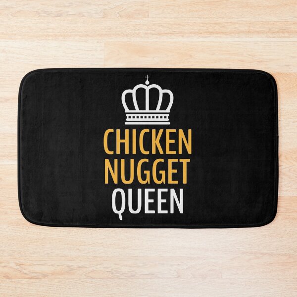 Item preview, Chicken Nuggets Queen Fast Food birthday Funny designed and sold by TastefulTees.