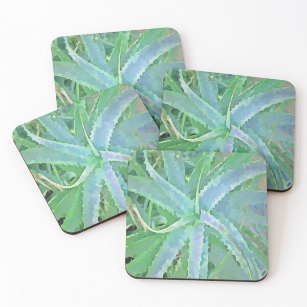Item preview, Grey Green Aloe Abstract Painting designed and sold by taiche.