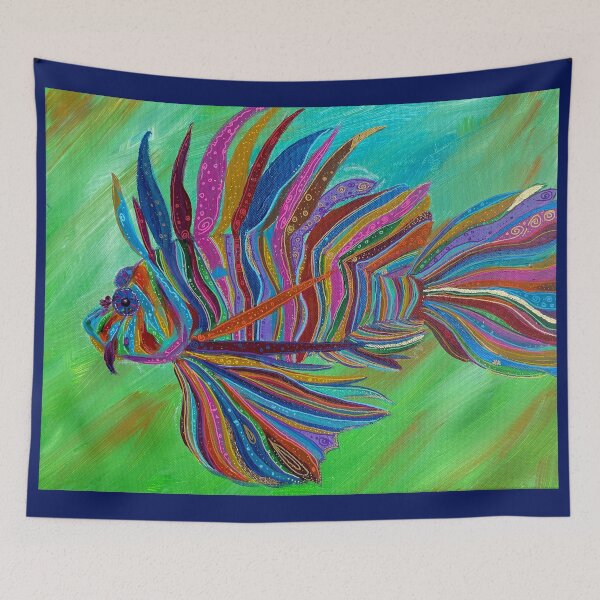 Item preview, Spunky Lionfish  designed and sold by kelcykent.