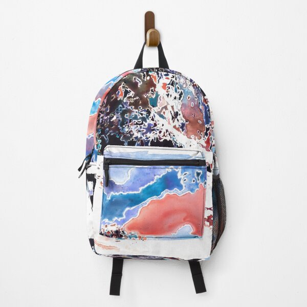 Item preview, Switzerland Alps snow scene watercolor painting designed and sold by rfoxphoto.