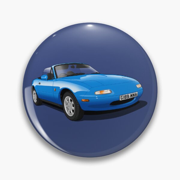Item preview, 1990 Mazda MX5 in blue designed and sold by candc-retro.
