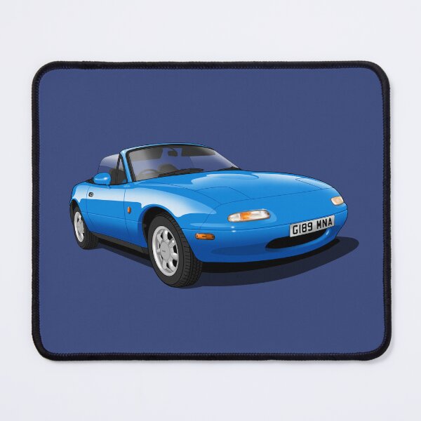Item preview, 1990 Mazda MX5 in blue designed and sold by candc-retro.