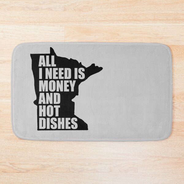 Item preview, Funny Minnesota - Money and Hot Dishes - MN designed and sold by abowersock.