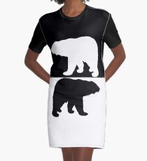 Polar bear Graphic T-Shirt Dress