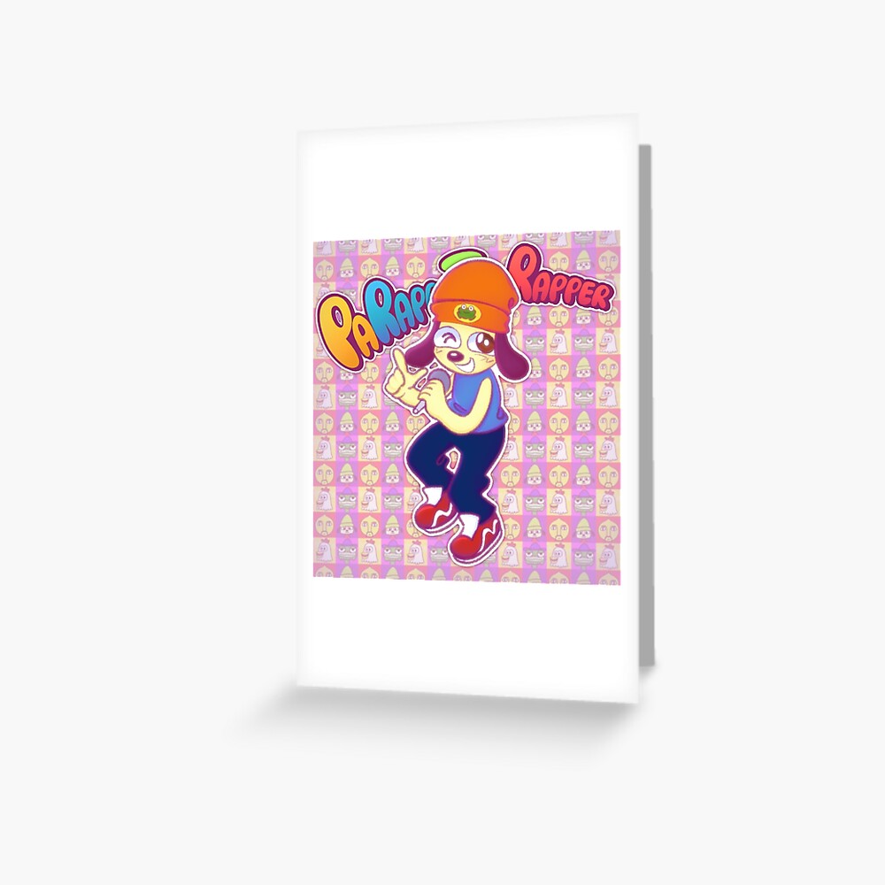 PaRappa the Rapper Greeting Card for Sale by oublaichen