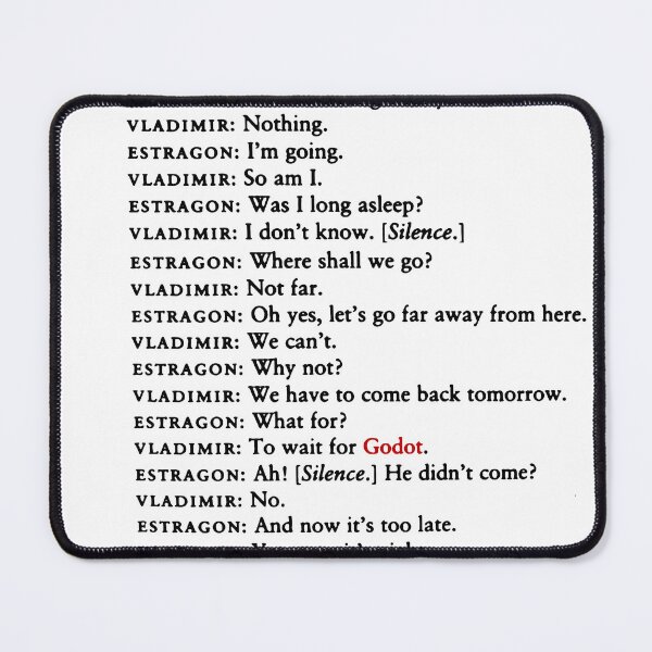 Item preview, Waiting for Godot designed and sold by strixaluc0.