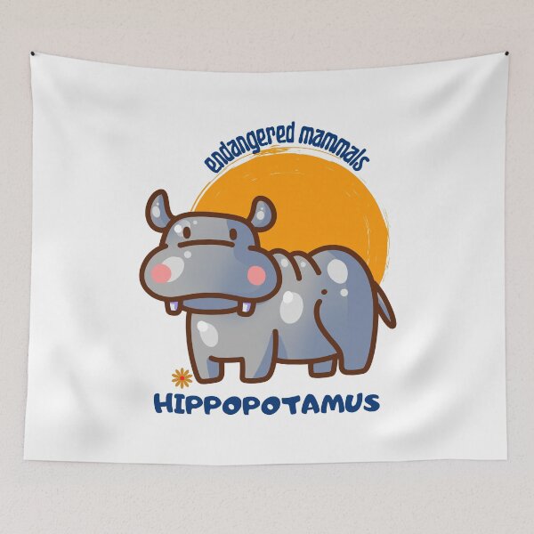 Item preview,  Hippopotamus designed and sold by yassooarts.