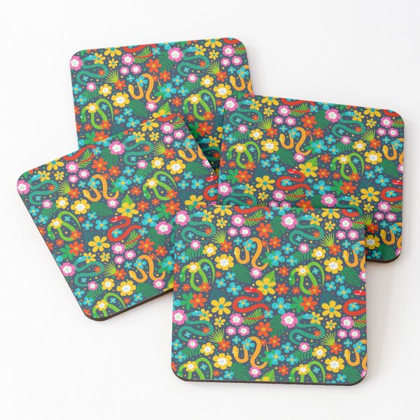 Item preview, Joyful Jungle Snakes designed and sold by KrisInStitches.