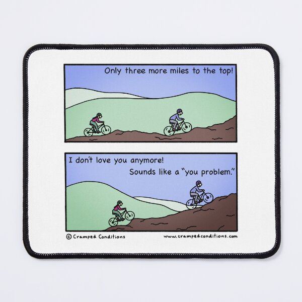 Item preview, Mountain bike issues designed and sold by Cramped Conditions.