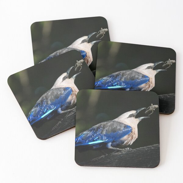 Item preview, Blue-Bellied Roller and Cricket - The Gambia designed and sold by Michael Field.