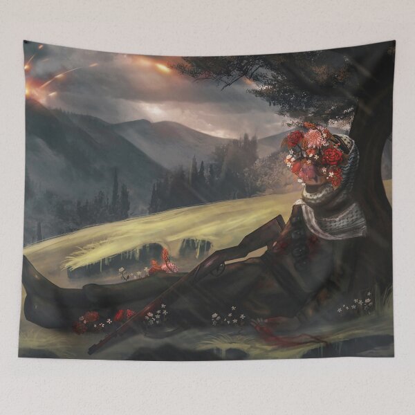Item preview, Freedom Fighter Illustration designed and sold by yazsalem.
