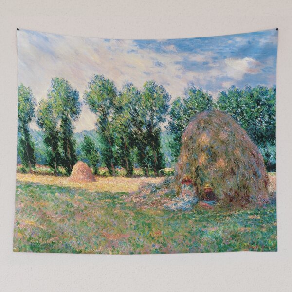 Item preview, Haystacks by Claude Monet (1885) designed and sold by allhistory.