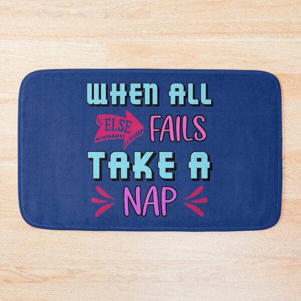 Item preview,  When All Else Fails Take a Nap. Funny Motivational Quote, Funny Nap Quote  designed and sold by DesignHouse07.