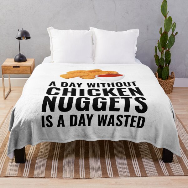Item preview, Chicken Nuggets Fast Food Funny Saying designed and sold by TastefulTees.