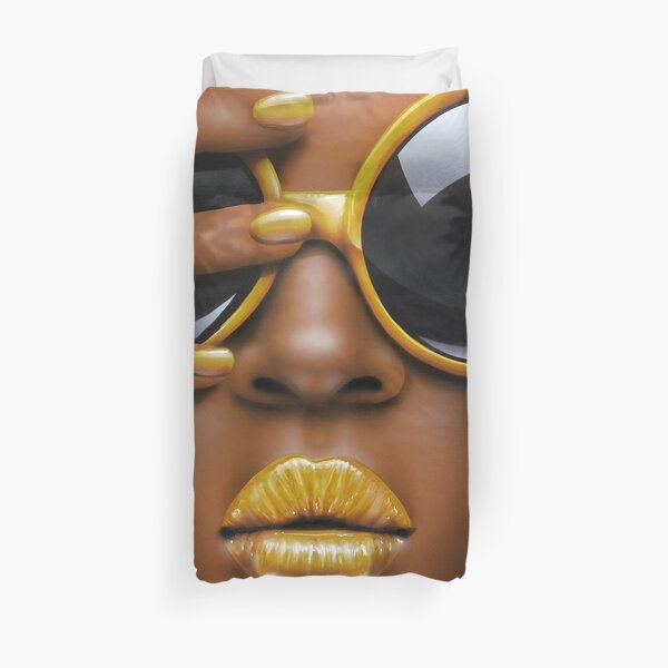 Goldilips Duvet Cover