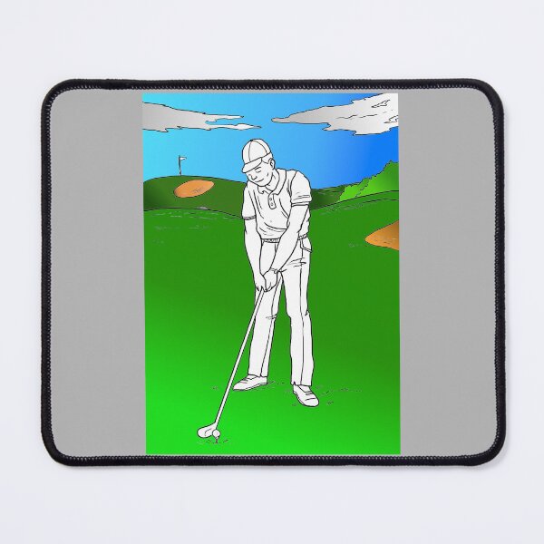 Item preview, Golfer doing golf designed and sold by CryptoEnths.