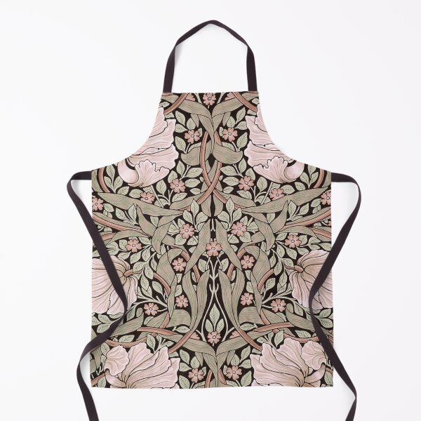 Item preview, Pimpernel William Morris - Sage and Soft Pink designed and sold by Adrienn-Csenge Maier.