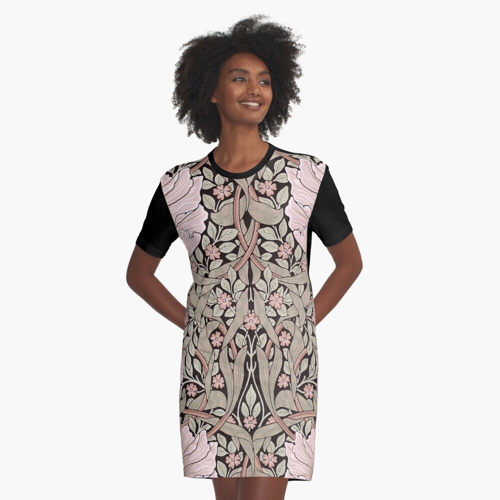Item preview, Graphic T-Shirt Dress designed and sold by ADraw.